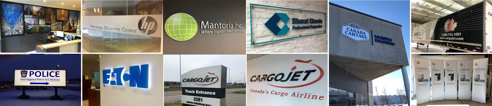 custom signs made by signarama dixie canada